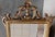 20th French Empire Period Carved Gilt Wood Rectangular Mirror With Crest For Sale In Miami - Image 6 of 10