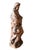 Brown Antique Wooden Statue, 1600s For Sale - Image 8 of 11