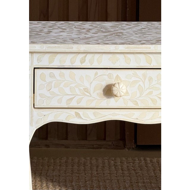 Restoration Hardware Pair of Mosaic Amira Nightstands by Restoration Hardware, 21st Century For Sale - Image 4 of 12