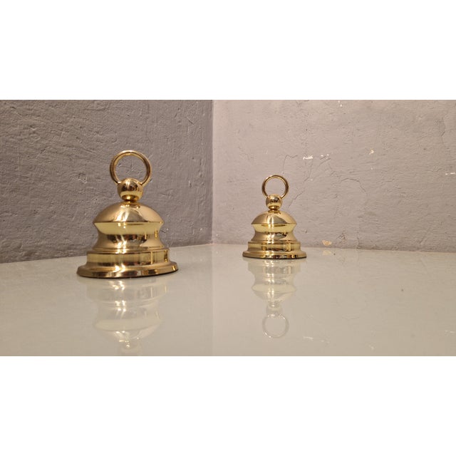 Mid-Century Modern Brass Doorstop by Luigi Caccia Dominioni for Azucena, 1950s, in Restored conditions. Designed 1950 to...