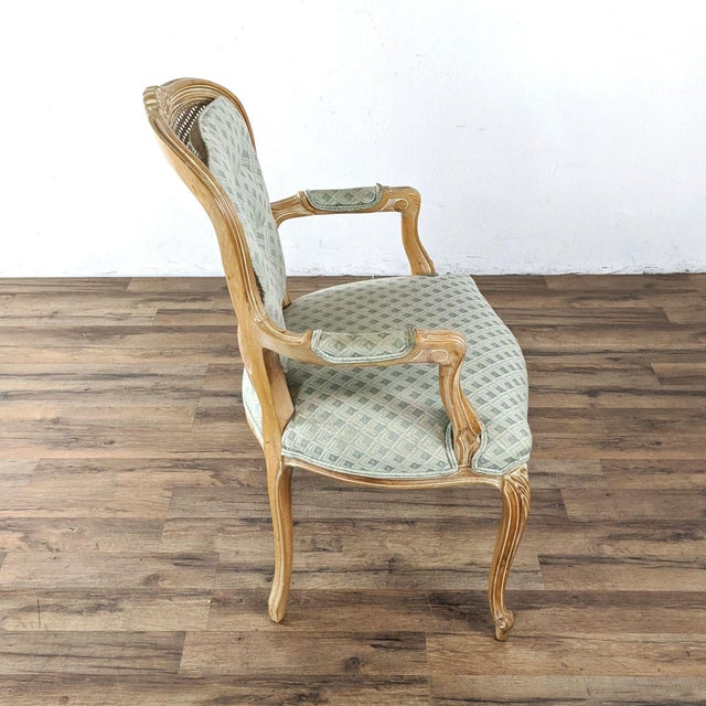 French Country Style Armchairs a Pair Chairish