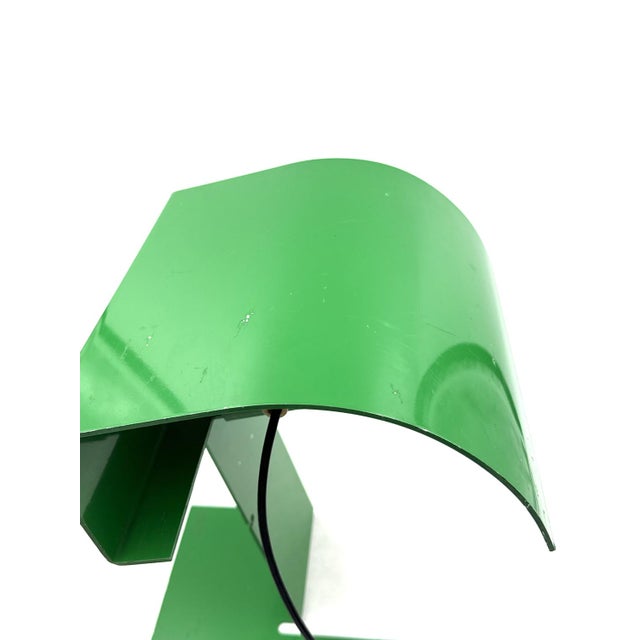 Blitz Table Lamp in Emerald Green by Trabucchi, Vecchi, Volpi for Stilnovo, Italy, 1972 For Sale - Image 13 of 17
