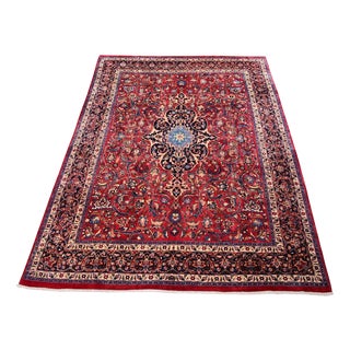 Middle Eastern Hand-Knotted Rug For Sale