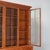 Mahogany Bookcase with Blown Glass, England, 1900s For Sale - Image 4 of 14