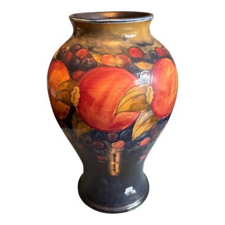 William Moorcroft Very Large Pomegranate Pattern Vase For Sale