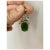 1950s 18k White Gold Jade Pendant For Sale In Denver - Image 6 of 10