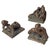 Surrealist Bronze Sculpture Act of Female and Male Signed Candle Holders , 1980 For Sale - Image 15 of 15
