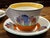 Crocus Pattern Tea Cups and Saucers by Clarice Cliff, Set of 4 For Sale - Image 4 of 5