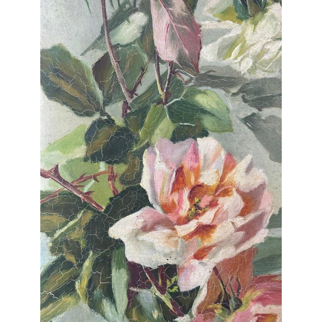 M. Nuguet, Untitled, 1920s, Oil on Canvas, Set of 2 For Sale - Image 12 of 13