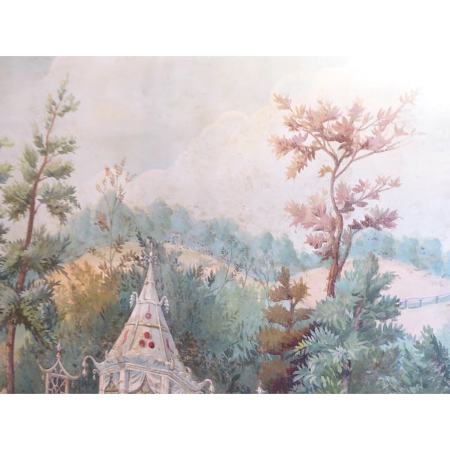 Vintage Zuber Style Painting For Sale - Image 9 of 9