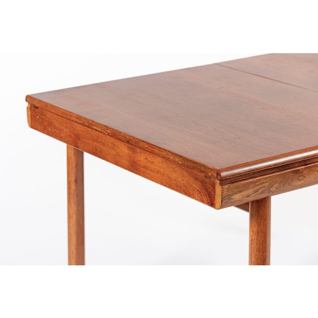 White & Newton Mid Century English Teak Extension Dining Table by White & Newton For Sale - Image 4 of 11