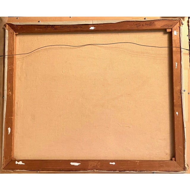 1950s James Apostle "Tobacco Road" Painting For Sale - Image 10 of 13