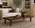 Late 20th Century Rustic Primitive Solid Wood Coffee Table — Refinished in Old Chapel Satin Walnut For Sale - Image 4 of 5