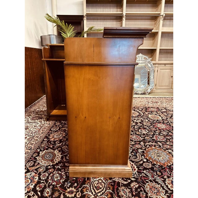 Wood English Corner Bar with Bar Stools, Set of 5 For Sale - Image 7 of 18