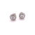 1990s Natural Sapphire Diamond Earrings 14k Gold 1.25 TCW Certified For Sale - Image 5 of 11