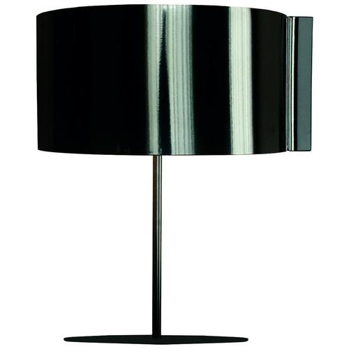 Metal Nendo Switch Table Lamp in Black Metal from Oluce For Sale - Image 7 of 7