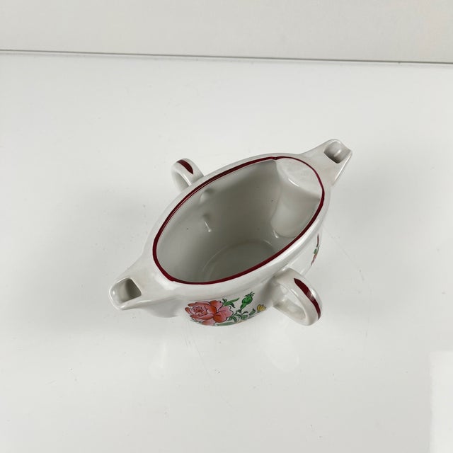 Réverbère Model Double-Spout Gravy Boat from KG Lunéville, 1950s For Sale - Image 4 of 12