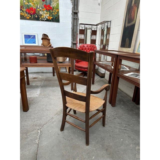 1950s 20th Century Country Armchair For Sale - Image 5 of 9