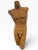 Mid-Century Modern Vintage 1970s Sculptural Wicker Figure | Organic Modern Coastal Rattan For Sale - Image 3 of 8