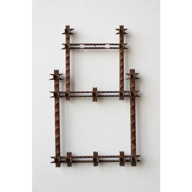 Antique Folk Art Puzzle Tiered Frame, Circa Early 20th Century For Sale - Image 4 of 18
