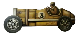 Wooden Trade Sign, 1950s