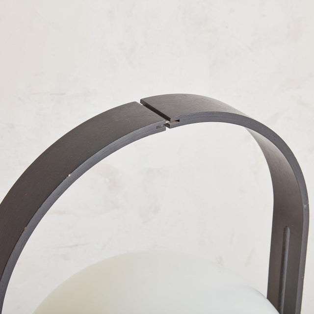 Large Acrylic Globe Floor Lamp Attributed to Temde Leuchten, Switzerland 1960s For Sale In Chicago - Image 6 of 11