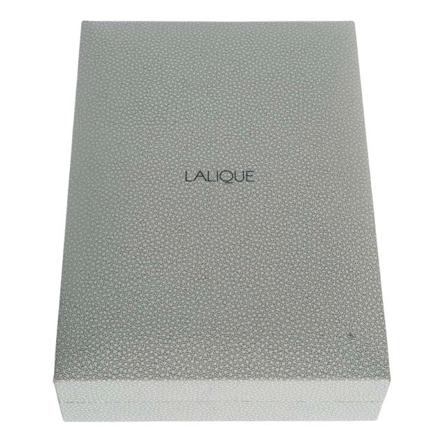 Jewelry Box from Lalique, 1990s For Sale