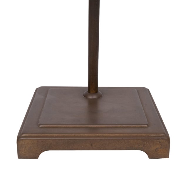 Brown Vintage Bronze Desk Lamp from Herda, Holland, 1970s For Sale - Image 8 of 12