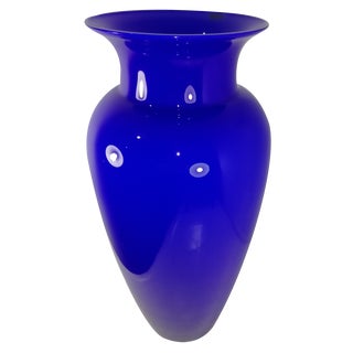 Glass Vase from Veart Venezia, ​​Italy, 1980s For Sale