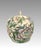 1960s Vintage 'Macau'/ Chinese Pale Apricot Porcelain Ginger Jar (Macao) With Exotic Flowers Tongzhi Style (Macanese) For Sale - Image 5 of 13
