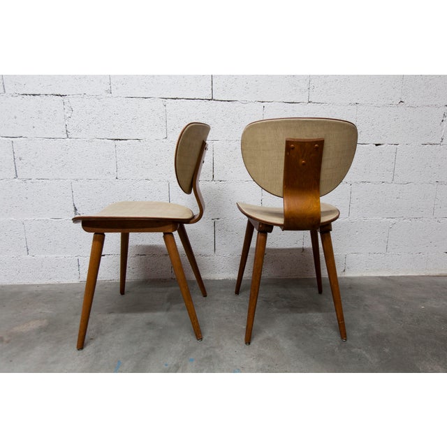 No. 831 G1 Chairs by Max Bill for Baumann, 1960s, Set of 2 For Sale - Image 16 of 18