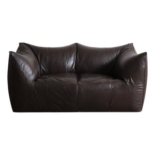 Le Bambole Sofa in Leather by Mario Bellini for B&B Italia, 1970s For Sale