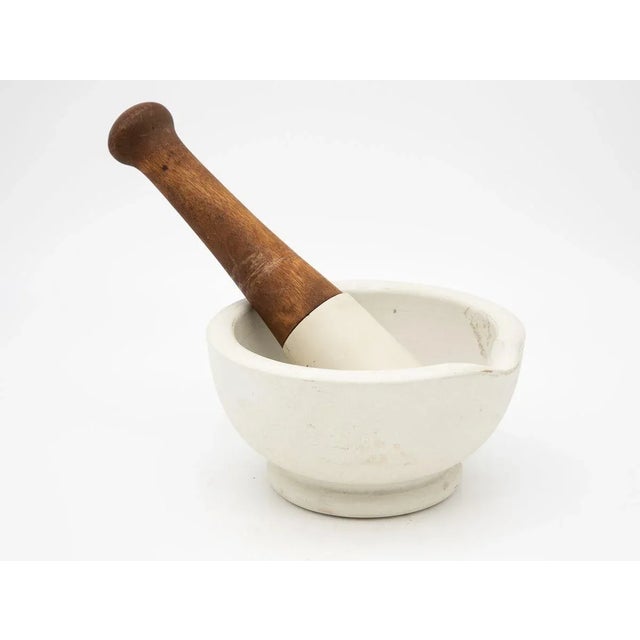 Early 20th Century French Early 20th Century Mortar and Pestle For Sale - Image 5 of 9
