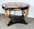 Traditional French Empire Gilt Centre Table with Lacquer Winged Maiden Legs For Sale - Image 3 of 9