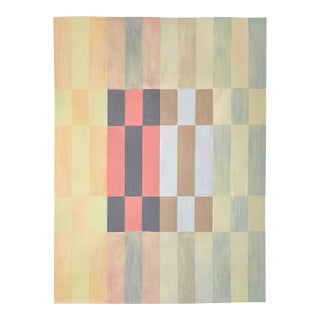 Mixed Media Grid Painting For Sale