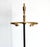 Brass Vintage Cast Iron and Brass Fireplace Tool Set and Stand For Sale - Image 8 of 9