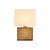 Contemporary Italian Sculptural Andromeda Table Lamp in Burnished Metal For Sale - Image 3 of 6