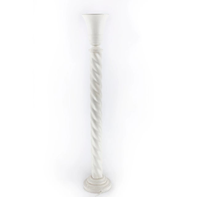 Mid-Century Art Deco French Floor Lamp, 1940s, in Very Good conditions. Designed 1920 to 1949 European Plug (up to...