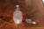 English Early 19th Century Crystal Toiletry Bottle with Stopper and Silver Neck For Sale - Image 10 of 12