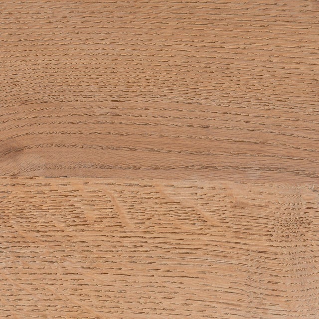 1970s 1970-1979 France Warm Golden Oak Sample Of Quarter-Sawn Oak Panel For Sale - Image 5 of 9