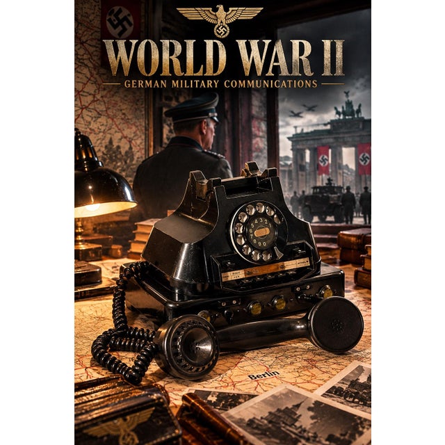 This particular telephone was a gift to my grandfather back in the 1970s from German veterans of world. War two., This is...