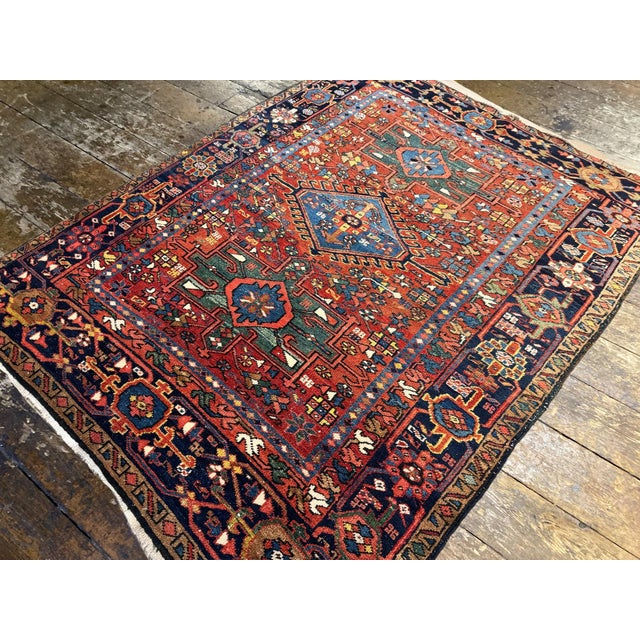 Antique Heriz Rug, 1890s For Sale - Image 6 of 18
