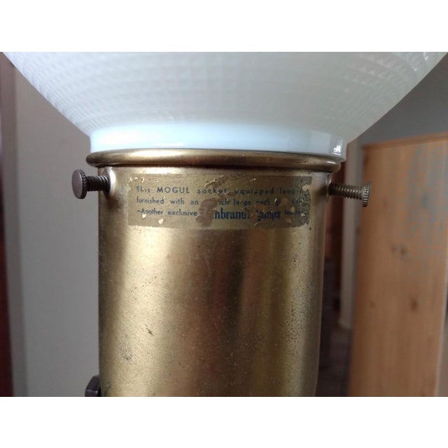 Rembrandt Lamp Company Rembrandt Lighting Mid-Century Modern Floor Lamp For Sale - Image 4 of 13