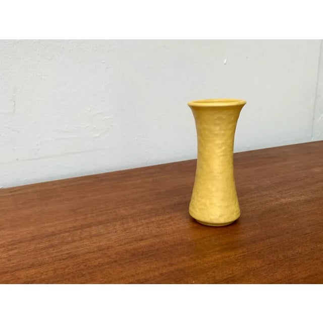 Small Mid-Century Minimalist WGP West German Pottery Vase, 1960s For Sale - Image 4 of 12
