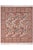 Beautiful Floral Square 1990's Pak-Persian Ivory/Ivory Wool Rug - 6'1'' X 6'2'' For Sale - Image 9 of 9