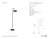 Thomas O'Brien by Visual Comfort Signature Oso 58" Articulating Reading Floor Lamp in Modern Iron and Hand-Rubbed Antique...