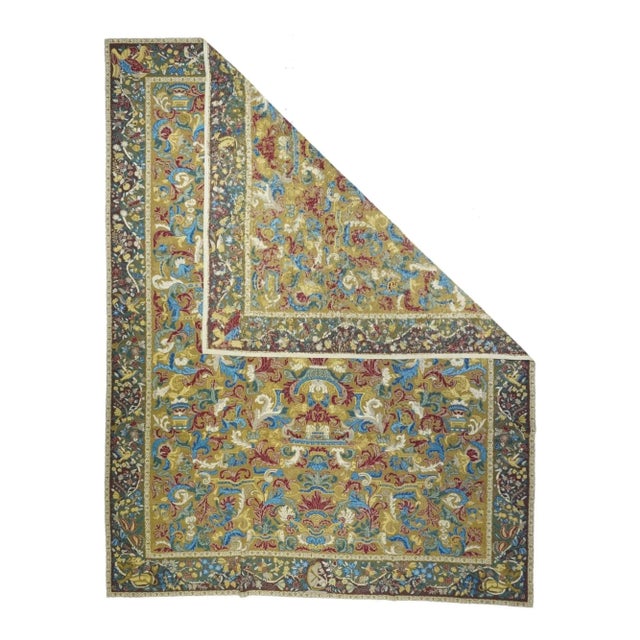 Early 21st Century French Aubusson Design Rug 9' X 12' For Sale - Image 5 of 12