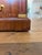 1980s Maitland-Smith Burl Wood Executive Desk With Leather Inset Top – Double Pedestal, Brass Hardware For Sale - Image 12 of 17