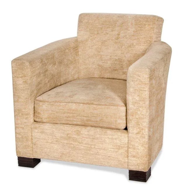 Modern Holly Hunt Mr Benny Armchair Designed by John Hutton For Sale - Image 3 of 7