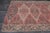 1970s 1970s Vintage Handmade Wool Cotton Red Area Rug For Sale - Image 5 of 11